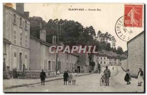 Clairvaux - Grande Rue - Old Postcard