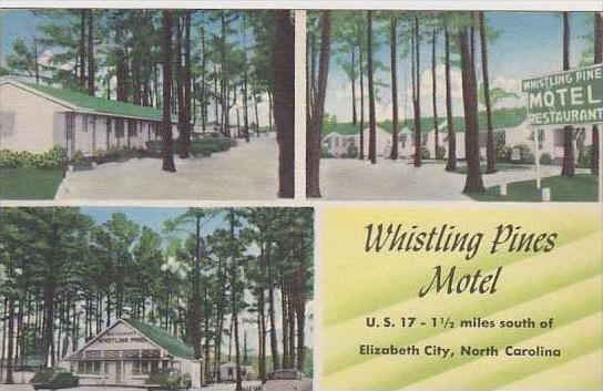 North Carolina Elizabeth City Whistling Pine Motel