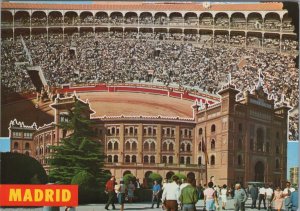 Spain Postcard - Madrid - Plaza De Toros - Bullring  RRR1383