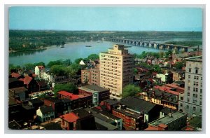 Vintage 1960's Postcard M. Harvey Taylor Bridge Harrisburg Pennsylvania