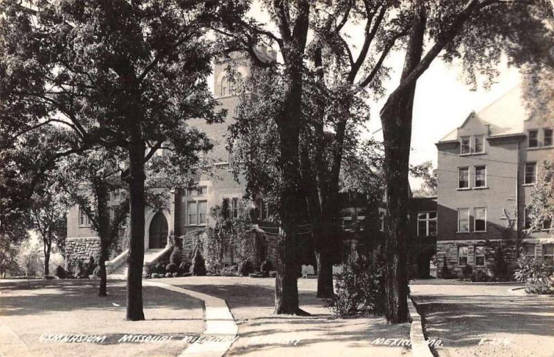 Mexico Missouri Military Academy Gym Real Photo Postcard JA7471854