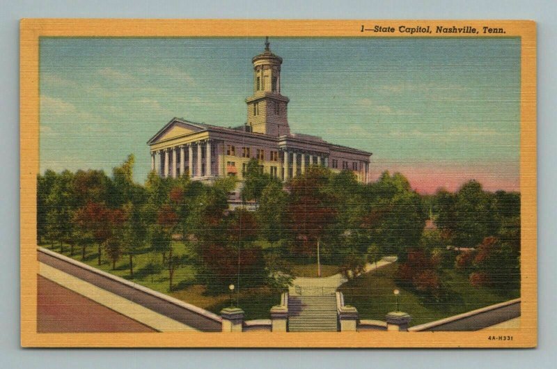 State Capitol Nashville Tennessee TN Postcard