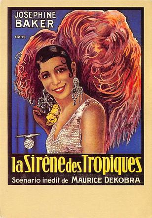 Josephine Baker, La Sirene Des Tropiques Movie Poster  