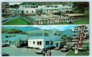 MANITOU SPRINGS, Colorado CO~Roadside LA FON MOTEL El Paso County 1960s Postcard