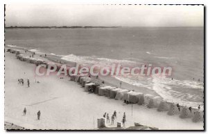 Postcard Old La Tranche sur Mer Beach