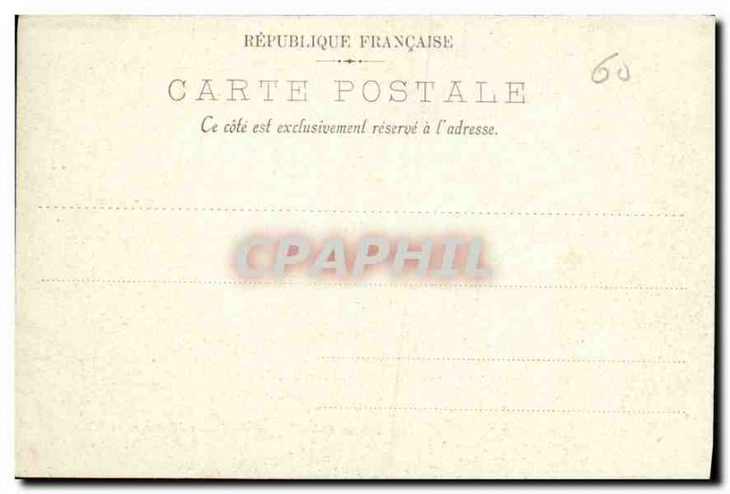 Postcard Old Chateau de Compiegne Grand Reception Salon des Dames