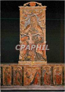 Modern Postcard Nancy Church of the Cordeliers Party Central Altarpiece of th...