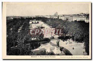 Old Postcard Beziers Victory Square