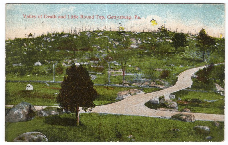 Gettysburg, Pa., Valley of Death and Round Top