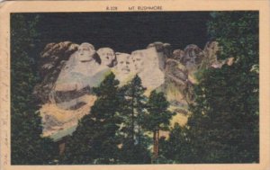 South Dakota Black Hills Mount Rushmore 1951