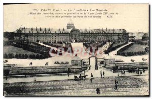 Postcard Old Paris 7 stop Invalides general view Hotel des Invalides