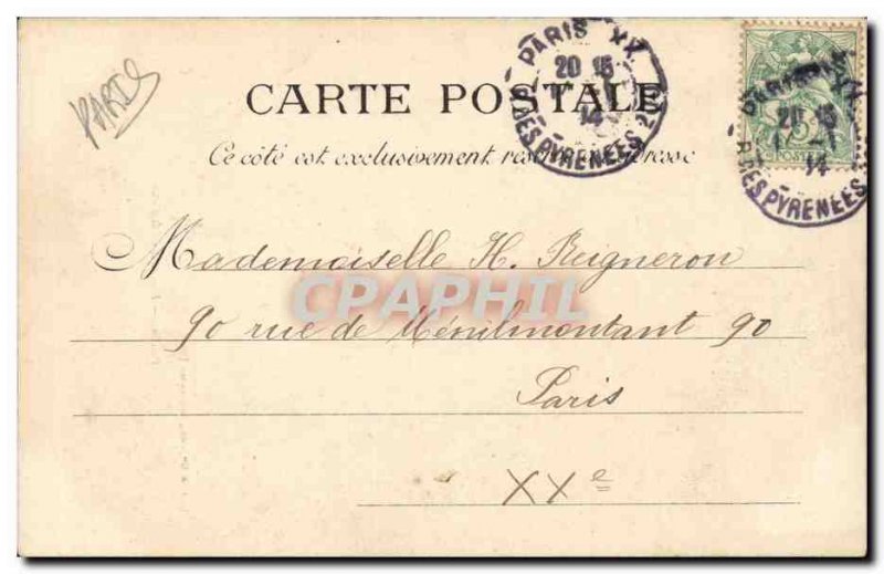 Paris - 6 - Fontaine Medicis - Old Postcard