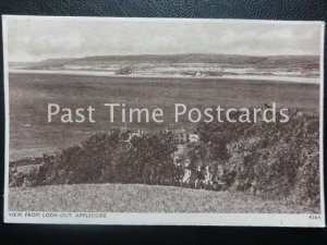 Devon APPLEDORE View from Look Out - Old Postcard by E.A.Sweetman 4264