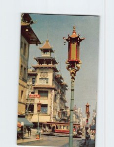 Postcard Chinatown San Francisco California USA