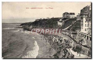 Old Postcard The Granville Beach