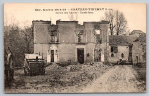 World War 1 - WW1 - Guerre 1914-18 Chateau-Thierry  - Postcard