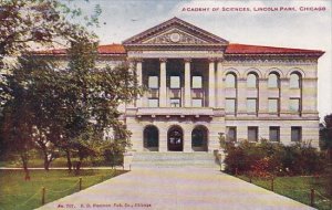 Illinois Chicago Academy Of Sciences Lincoln Park 1911