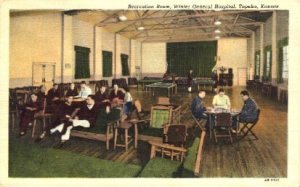 Recreation Room, Winter General Hospital - Topeka, Kansas KS