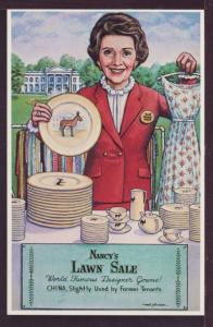 Nancy's Lawn Sale Post Card 3419