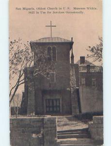 Unused Divided-Back OLDEST CHURCH IN THE USA Santa Fe New Mexico NM G3780