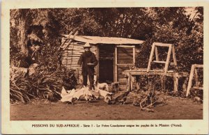 South Africa Missions Du Sud-Afrique Natal Vintage Postcard C155
