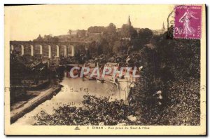 Postcard Old Dinan View Leaping Jack has the & # 39ane