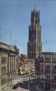 Stadhuis en Dom Utrecht Netherlands 1961 