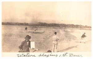 WW 1  Hawaii Soldiers playing Baseball