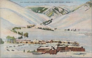 Postcard Sun Valley Lodge + Challenger Inn Sun Valley ID