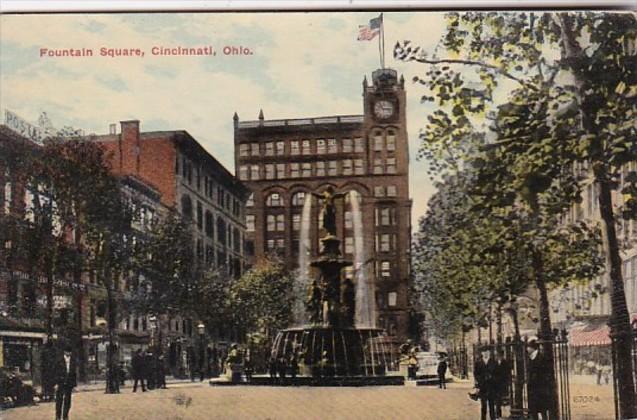 Ohio Cincinnati Fountain Square