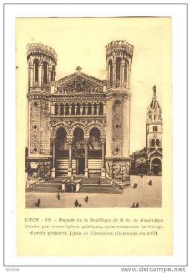 Facade De La Basilique, Lyon (Rhone) France, 1900-1910s