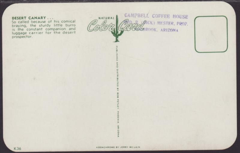 Donkey,Desert Canary