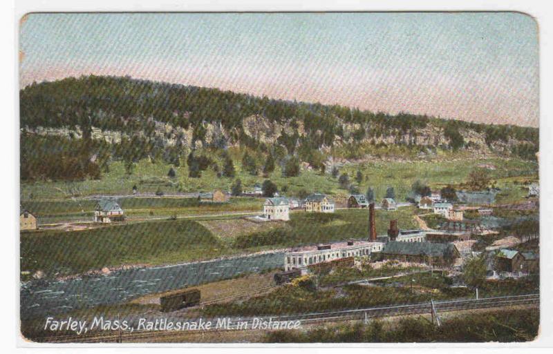 Panorama Farley Massachusetts 1910c postcard