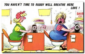 Humor - Illustration - You haven & # 39t time to breathe ruddy well here love...