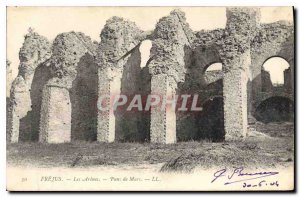 Old Postcard Frejus Les Arenes Pans Walls