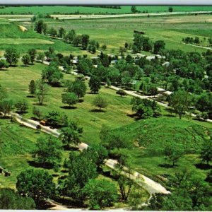 c1970s East St. Louis, IL Cahokia Mounds State Park Ancient Indian Monks PC A224