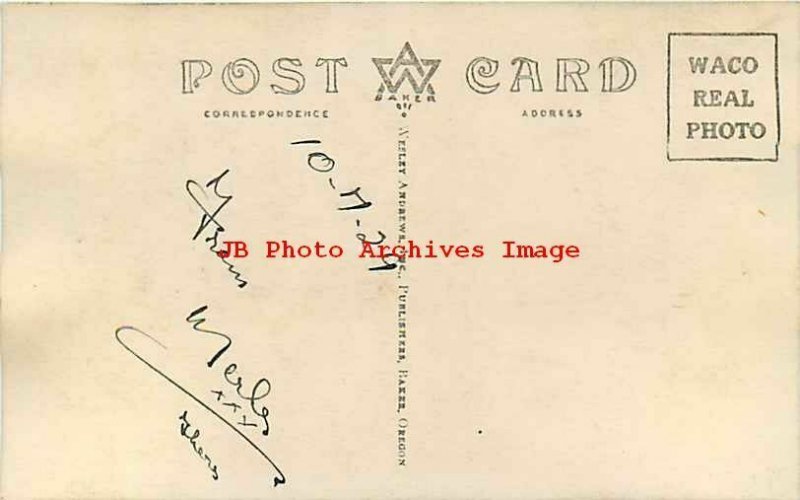 ID, Nampa, Idaho, RPPC, Main Street, Business Section, Andrews Photo No 7