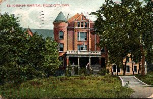 Iowa Sioux City St Joseph's Hospital 1908