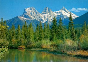 Canada Candian Rockies The Three Sisters