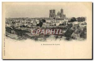 Old Postcard Panorama of Laon