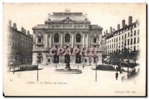 Old Postcard Lyon Theater des Celestins