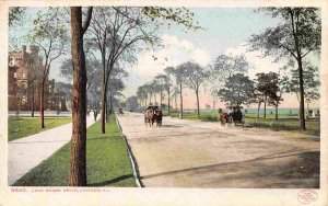 Lake Shore Drive Chicago Illinois 1910 postcard