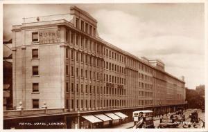 BR64174 royal hotel london real photo double decker bus   uk