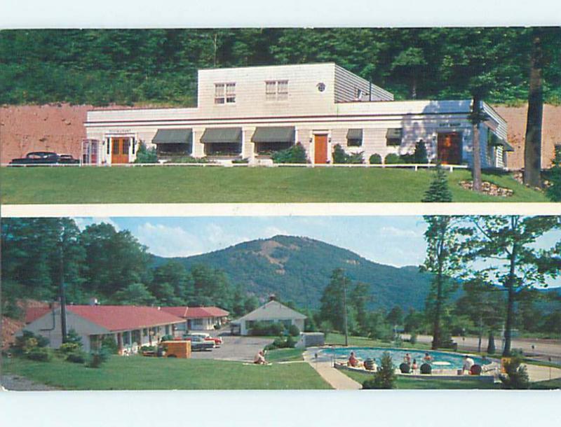 Pre-1980 OLD CARS & MOTEL 22 MOTEL Mount Union Pennsylvania PA M2797