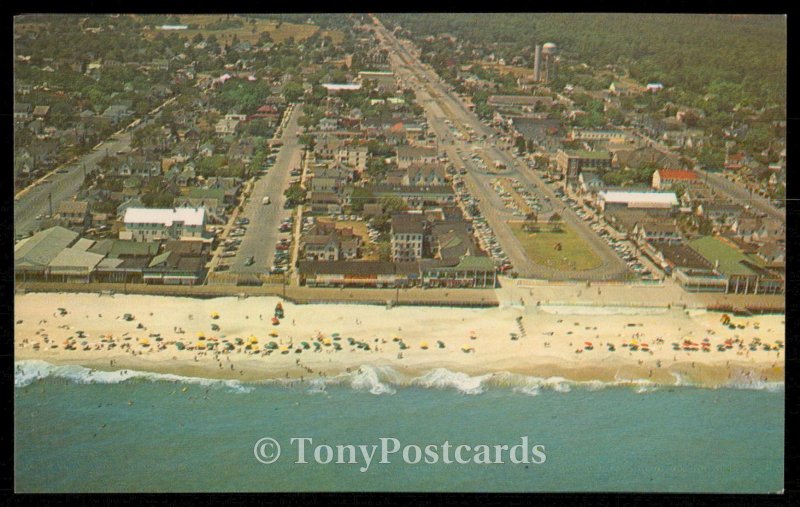 Aerial View of Rehoboth Beach