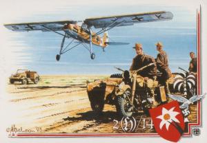 Fieseler FI 156 German Liason Aircraft Postcard