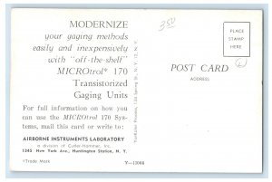 c1950s Transistorized Indicator, Airborne Instruments Laboratory NY Postcard