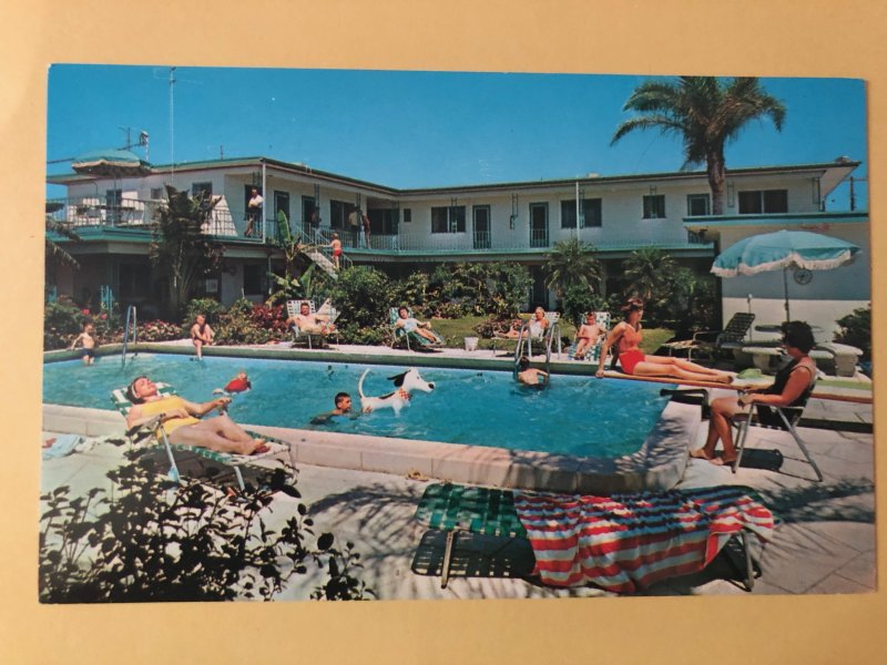 Island Queen Motel on Clearwater Beach, Florida (FL-27)