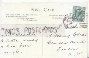 Genealogy Postcard - Gittens - Oseney Crescent, Camden Road, London - Ref. R407