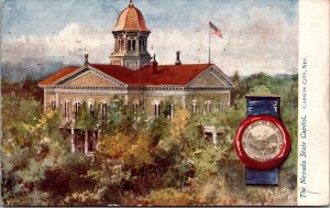 Postcard The Nevada State Capitol in Carson City, Nevada~1022